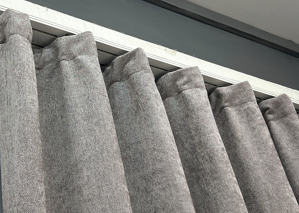 Шторна преміум тканина шеніл однотонний, колекція "VELMIRA Rich" колір світло-сірий 1925ш Київ - фото 6