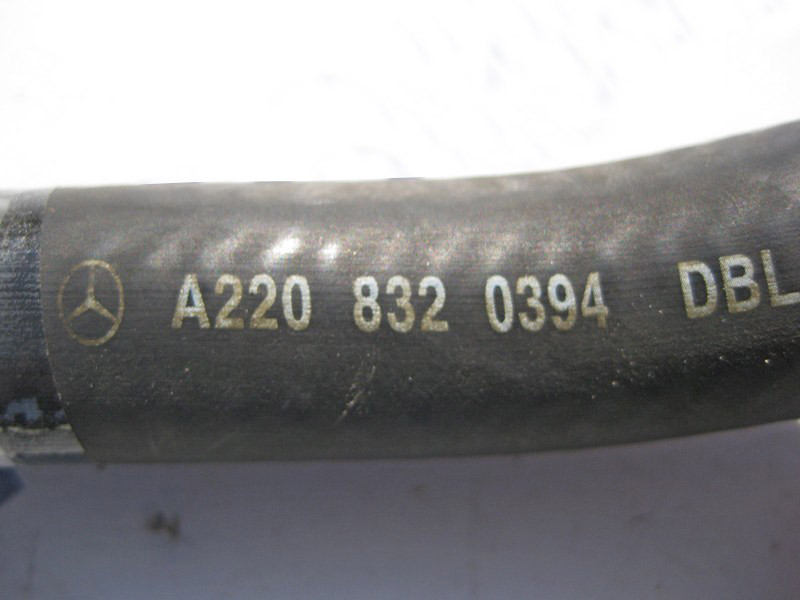 Mercedes-Benz  A2208320394 Патрубок від теплообмінника до клапанів пічки S-Class W220 CL C215 Одесса - изображение 3