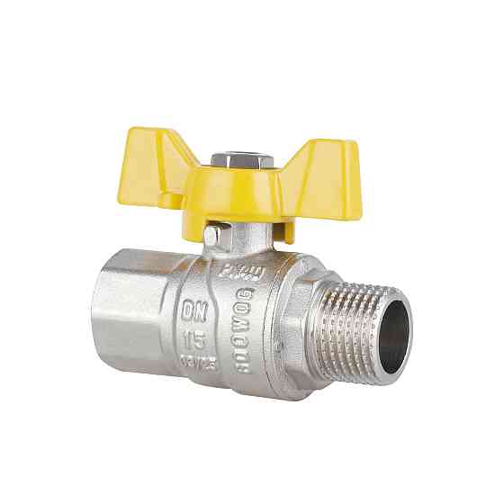 Кран кульовий Thermo Alliance Forte 1/2" ВН для газу (метелик) SF607G15 Київ