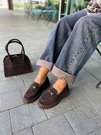 PLPS Туфлі жіночі PLPS R080-6 коричневі (весна-осінь, замша натуральна) (5999) Коломия