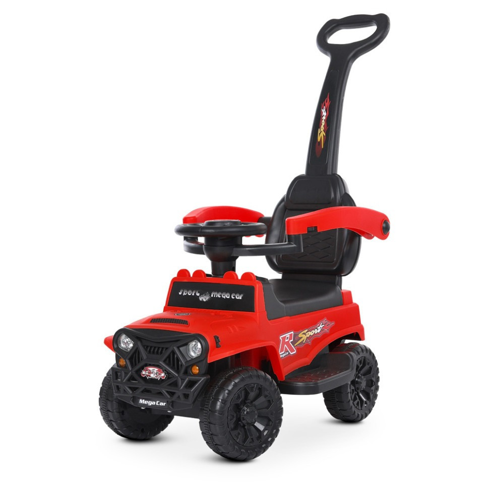 Дитяча каталка-толокар M 4845-3 з батьківською ручкою Вінниця - фото 1