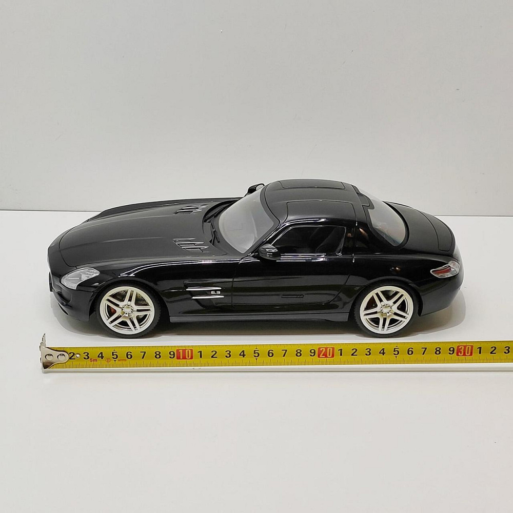 Машинка на радіокеруванні Mercedes-Benz SLS гумові колеса світ масштаб 1:14 Чорна (2024A) Чернігів - фото 5