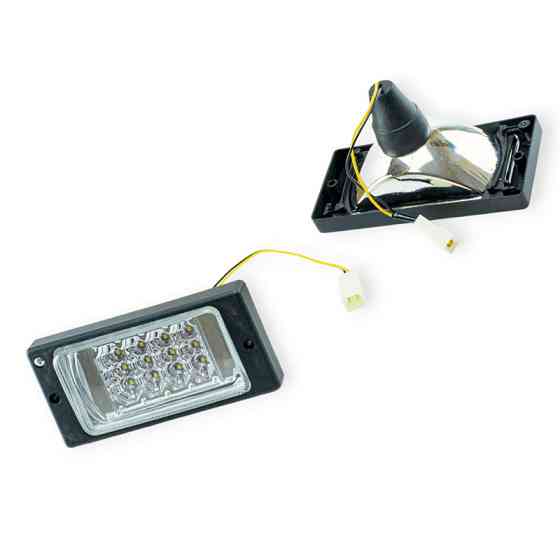 Фара 2110-2115 LED 40W 12 SMD (пласм. корп,) (к-кт 2 шт) W противотуманная Мукачево