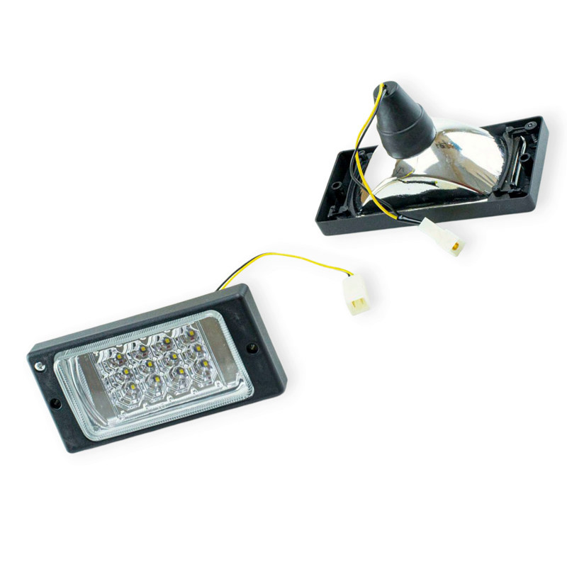 Фара 2110-2115 LED 40W 12 SMD (пласм. корп,) (к-кт 2 шт) W противотуманная Мукачево - изображение 1