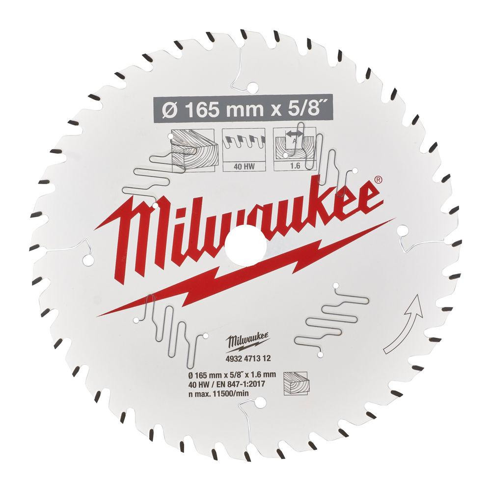 Диск пиляльний PFTE MILWAUKEE, O165х15,87х1,6мм, 40 зуб. Одесса - изображение 2