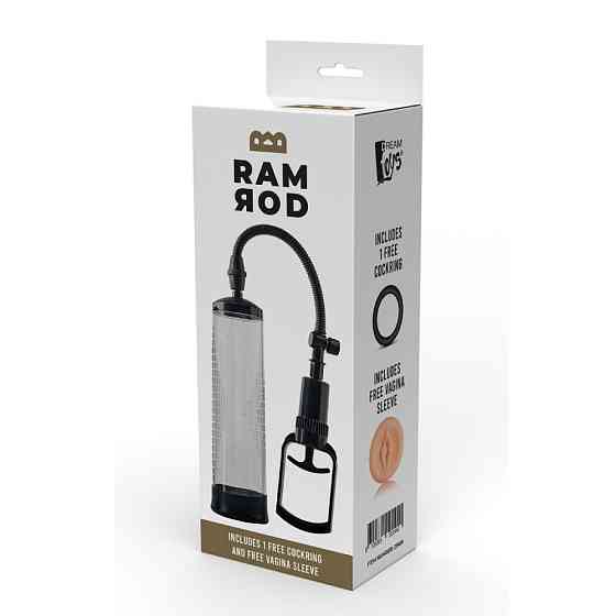 Вакуумная помпа для пениса Dream Toys RAMROD PENIS PUMP TRIGGER Sex Aura Киев