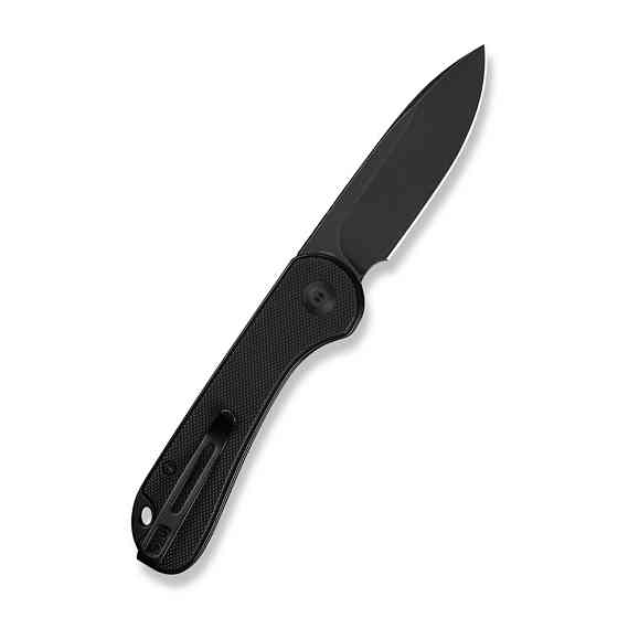 Ніж складаний кишеньковий Civivi Elementum Slip Joint, (7.5 см) 14C28N / G10 чорний Киев
