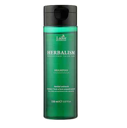 Успокаивающий шампунь с травяными экстрактами Herbalism Shampoo La'dor 150 мл Винница