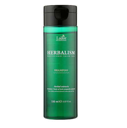 Успокаивающий шампунь с травяными экстрактами Herbalism Shampoo La'dor 150 мл Винница - изображение 1