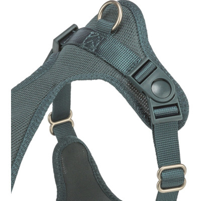 Шлей для собак Trixie Comfort Мягкая XXS-XS 25-35 см 15 мм Сине-зеленая (4053032679139) Винница - изображение 2