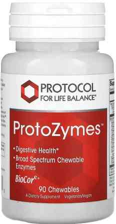 Травні ферменти Protocol for Life Balance  ProtoZymes 90 жув таб Київ