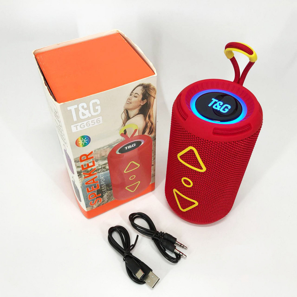 Колонки для музики вдома TG656, Переносна колонка для вечірки, Колонка з ргб підсвічуванням ZV-24 Івано-Франківськ - фото 3