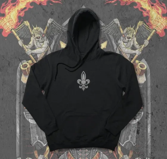 Худі для підлітка хлопчика з принтом WarHammer 40K Adeptu140 140ororita140 Розмір 140 Anime11150 Дніпро