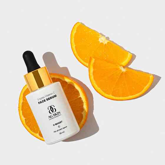 Сыворотка с тремя видами витамина C 3 TYPES OF VITAMIN C FACE SERUM AG SKIN 30 мл Днепр