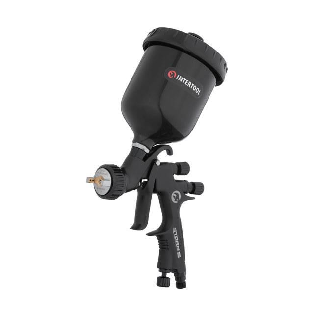 Фарборозпилювач INTERTOOL PT-0168 з в/б 1,8мм600млLVLP BLACK Коломыя - изображение 1