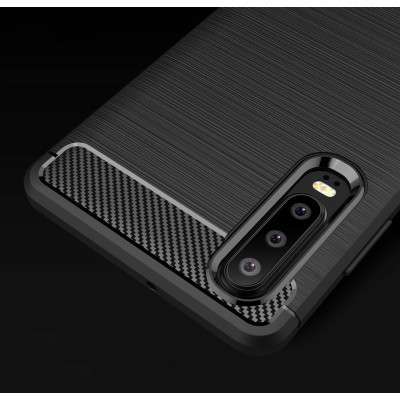 Чехол для мобильного телефона Laudtec для Huawei P30 Carbon Fiber (Black) (LT-P30B) Винница - изображение 8