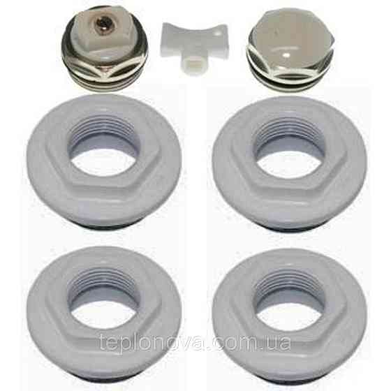 Комплект футорок секційного радіатора CRISTAL NR-2011 1/2| (HT 404) Чернівці