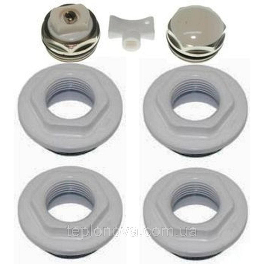 Комплект футорок секційного радіатора CRISTAL NR-2011 1/2| (HT 404) Чернівці - фото 1