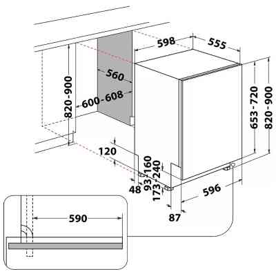 Посудомийна машина Whirlpool W2IHD526A Вінниця