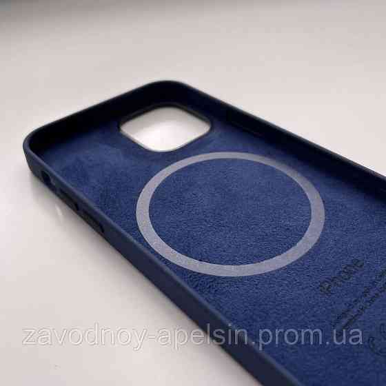 IPhone 12 Pro Max Чохол Silicone Case + MagSafe (deep navy) Одеса