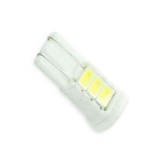 Автоламп БЦ 12-5 лазер. WHITE 8 SMD 5630 125 Lm керамічний цоколь світлодіодний Мукачево