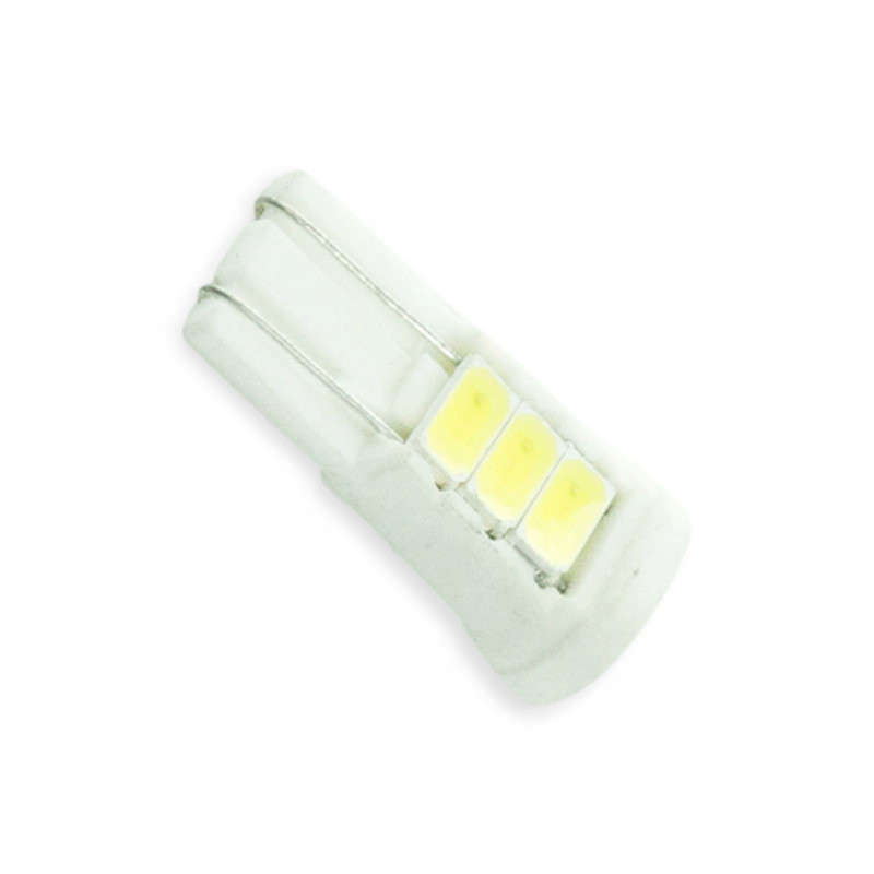 Автолампа БЦ 12-5 лазер. WHITE 8 SMD 5630 125 Lm керамический цоколь светодиодная Мукачево - изображение 1