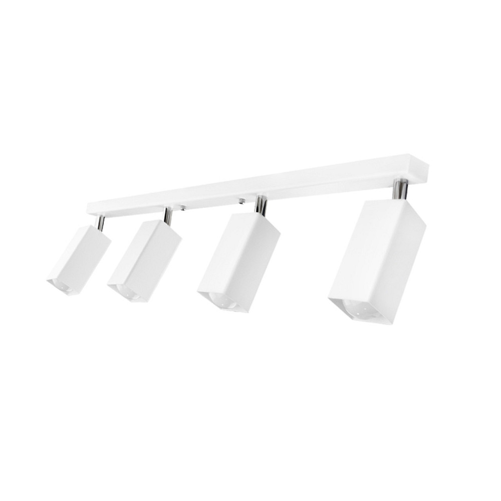 Потолочный поворотный светильник накладной 4 плафона Е27 белый Crocus SQ 1105-4 Киев - изображение 3