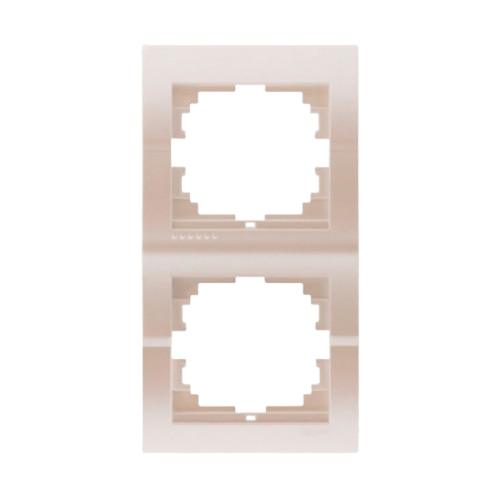 DERIY перлинно-білий металік Рамка вертикальна 2-а Лезард Житомир - изображение 1