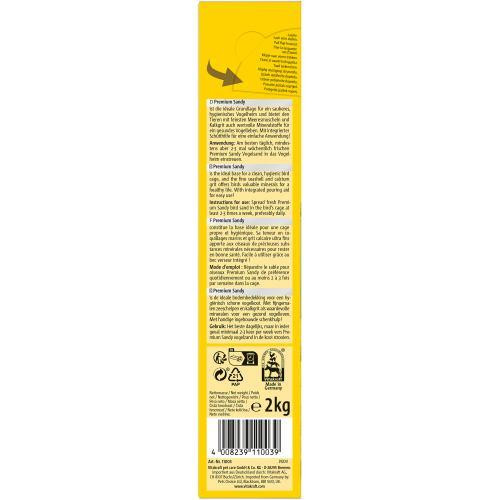 Пісок Vitakraft Sandy для птахів, з мінералами, 2 кг Вінниця - фото 4