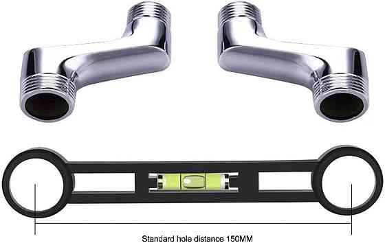 Шаблон для установки душевого смесителя с уровнем Киев