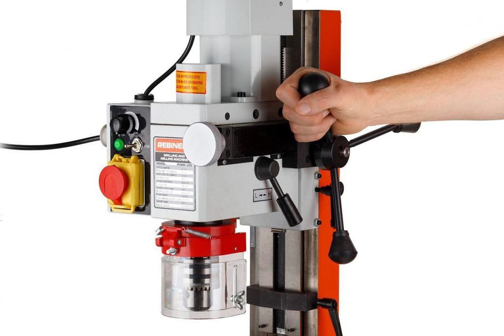 Фрезерний верстат по металу Rebiner патрон 16 мм ,Настільний свердлильно фрезерний верстат для металу 800 Вт,компактний фрезерний Львів - фото 6