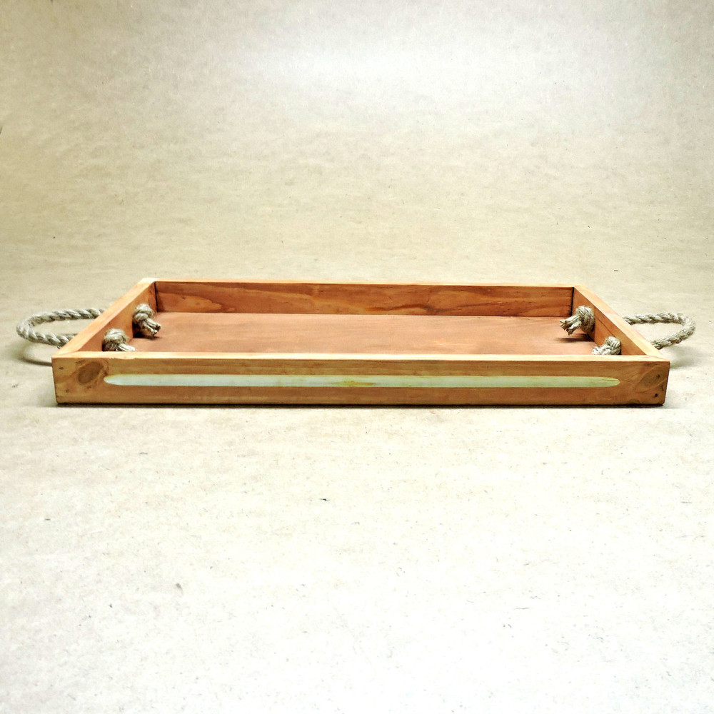 Піднос дерев'яний "Шарлеруа 50х27" амаретто Миколаїв - фото 7