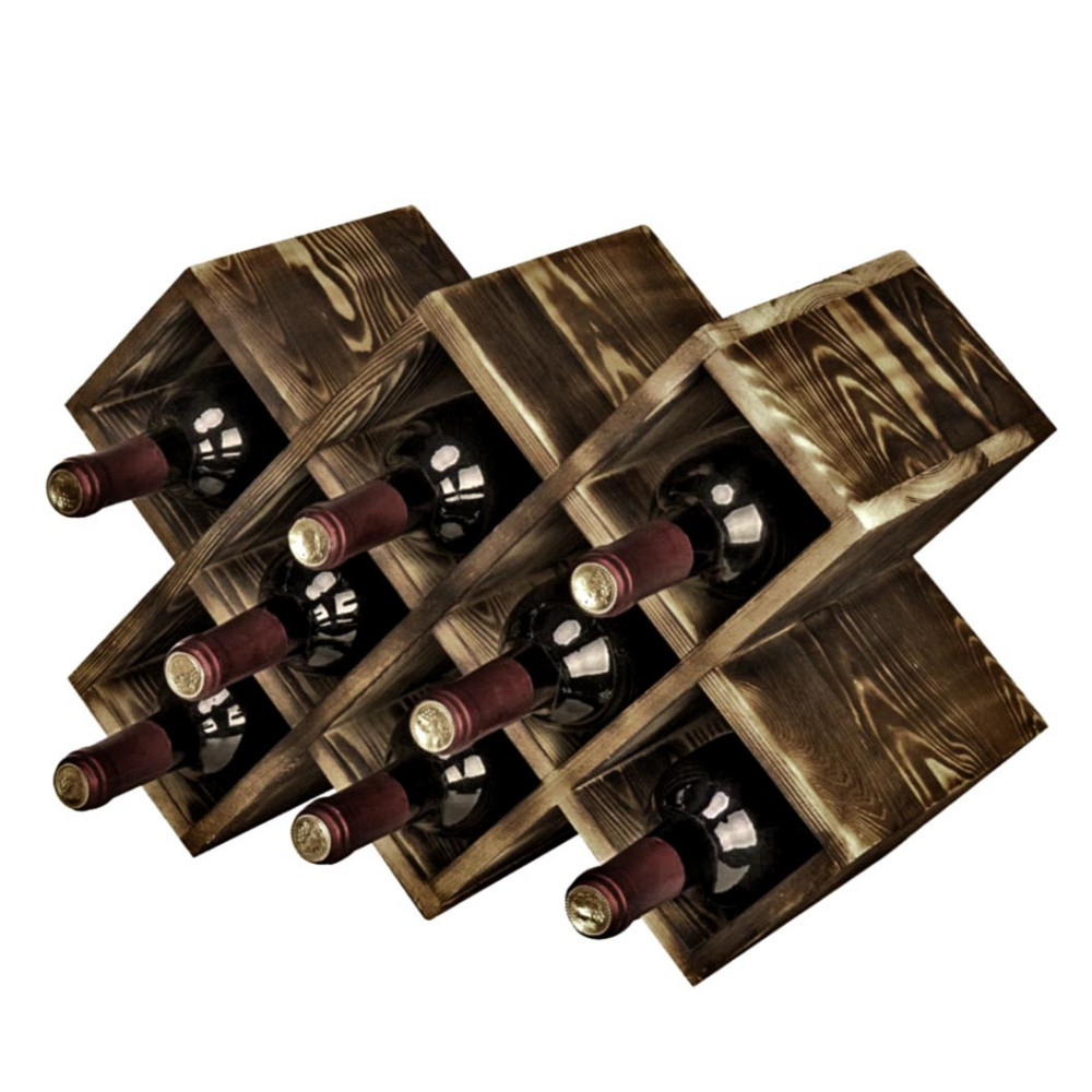 Настольная винная полка 