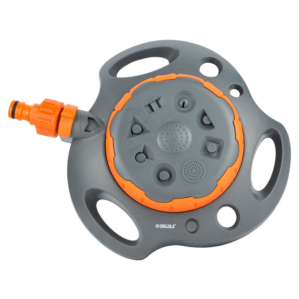 Дощівник на пластиковій базі 8-режимний (ABS) FLORA (5013714) Київ - фото 1