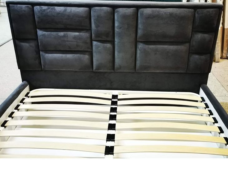 Кровать TaurusDesign Gray Standart на ножках 160x190 темно-серый Киев - изображение 2