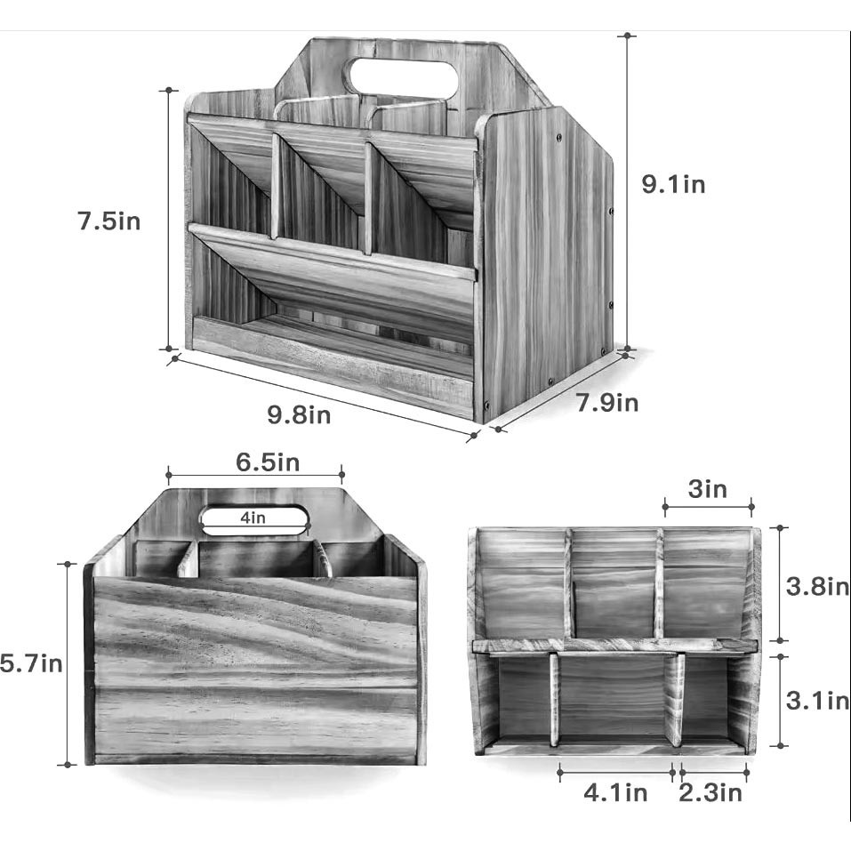 Подставка для столовых приборов 