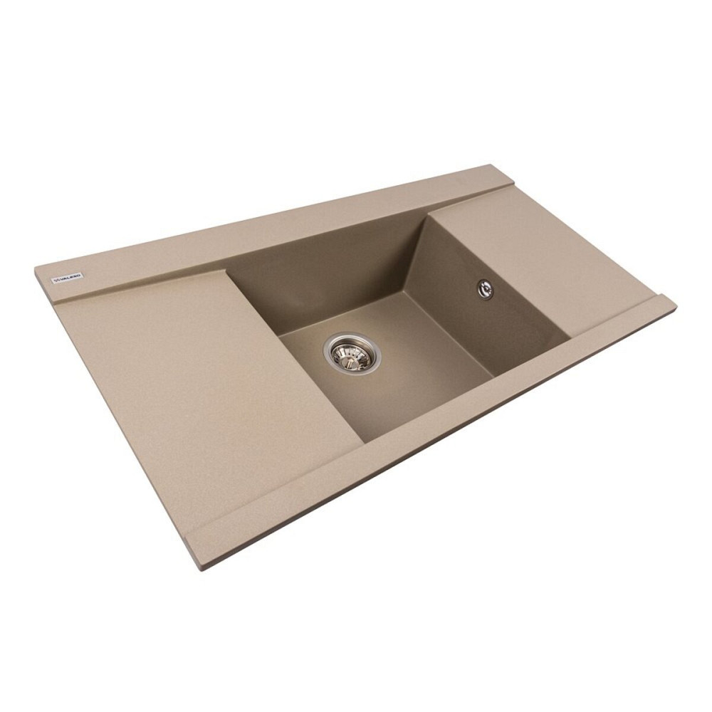 VALESO Гранітна мийка для кухні VALESO ATLAS 9651 матова Титан Київ - фото 1