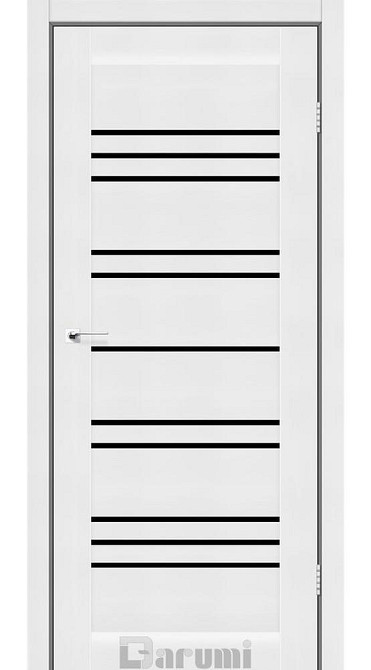 Двері VERSAL. Полотно, екошпон Білий мат BLK Київ - фото 1