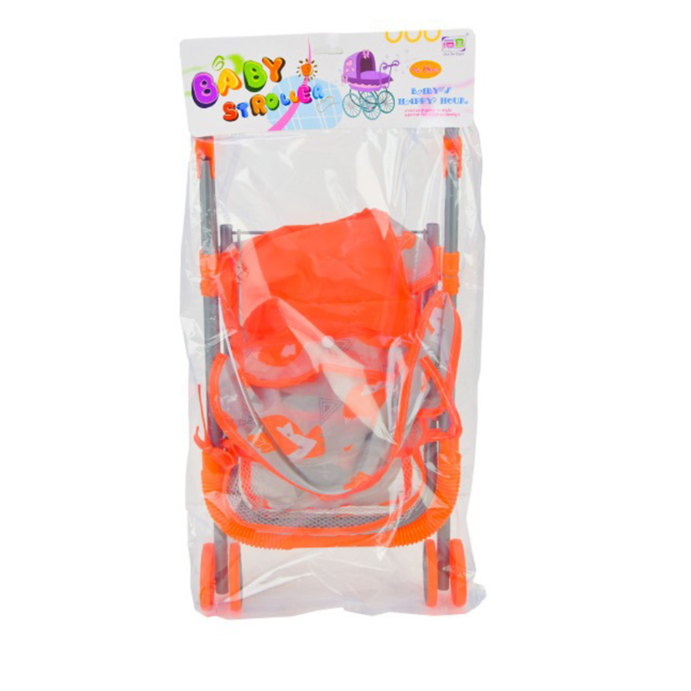 Дитяча колясочка для ляльок «Лисички» CS7912 прогулянкова, складна Вінниця - фото 3