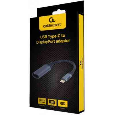 Переходник USB-C to DisplayPort, 4К 60Hz Cablexpert (A-USB3C-DPF-01) Винница