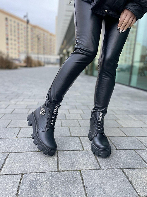 Жіночі черевики ARLETT чорні натуральна шкіра 36-41 (5342) Коломыя - изображение 5