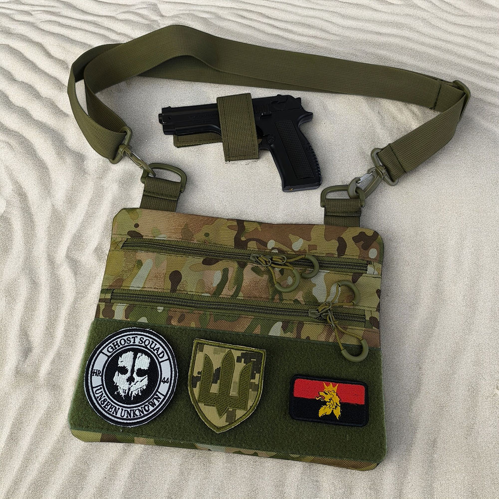 Сумка мужская плечевая плечевая мужская сумка, Сумка пояс плечо CG-804 мужская тактическая Киев - изображение 7