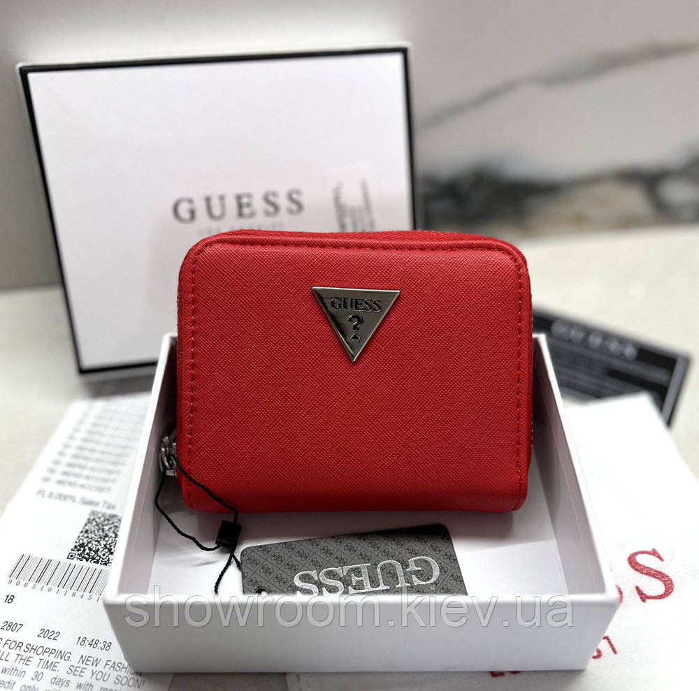 Жіночий маленький гаманець Guess (1211-1) red Київ - фото 1