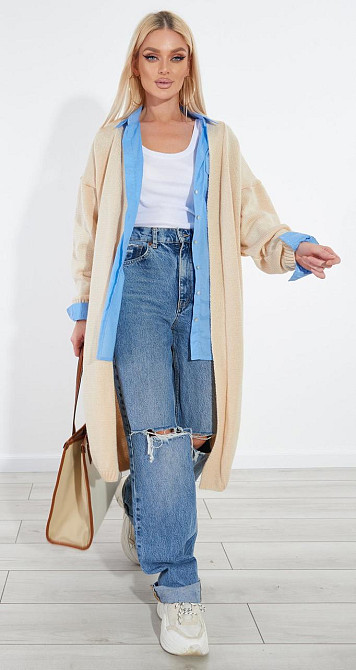 Свободный облегченный кардиган (42-48) Киев - изображение 2