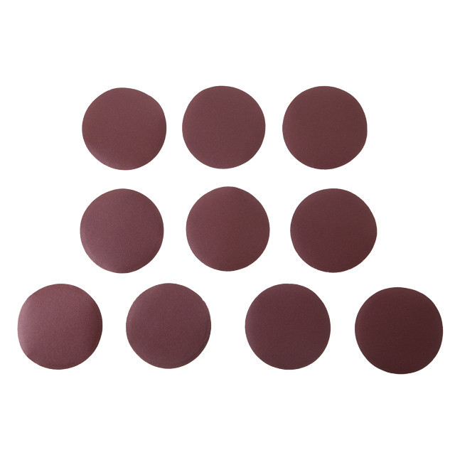 Круг наждаковий на липучці 125 мм, папір клас E, щільність 220 г/м², К150, 10 од. INTERTOOL BT-0563 Київ - фото 4