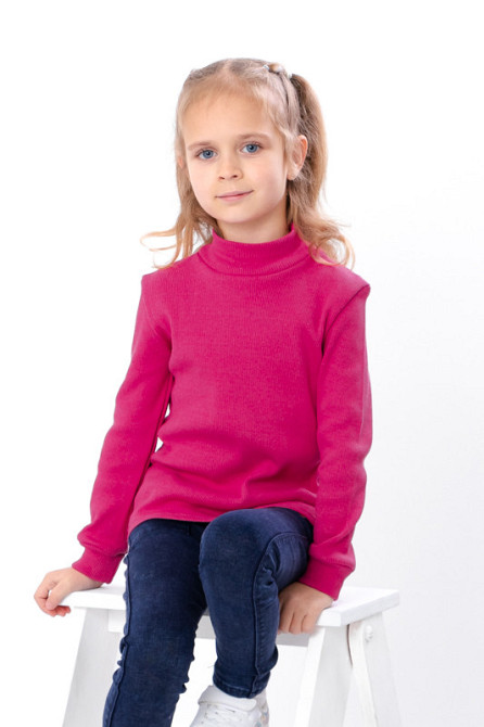 Водолазка (гольф) детская 95% х/б (рубчик начес) Киев - изображение 3