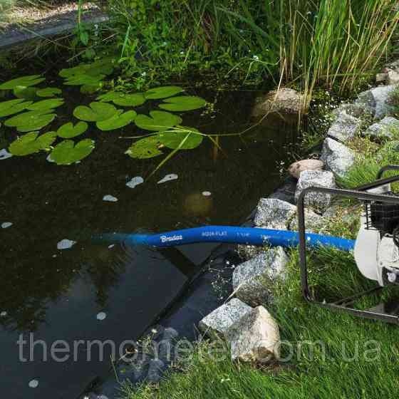 Шланг плоский AQUA-FLAT, PE/EVA, в комплекте с хомутом W.P.1, 1 1/2