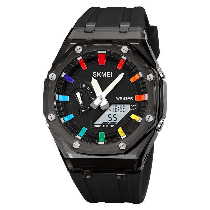 Skmei 2100BKWT Black-White SALE SBR Киев - изображение 1