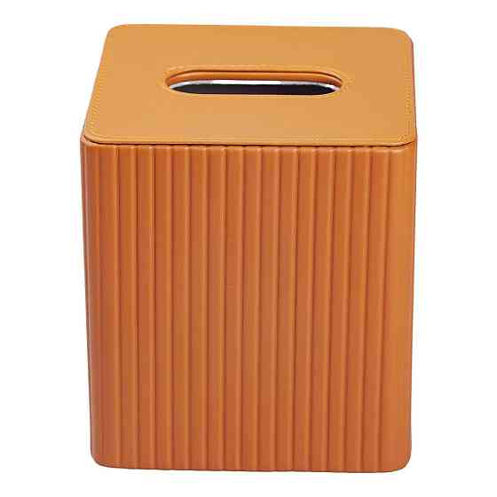 Коричневая салфетница из эко-кожи для кафе и ресторанов Киев