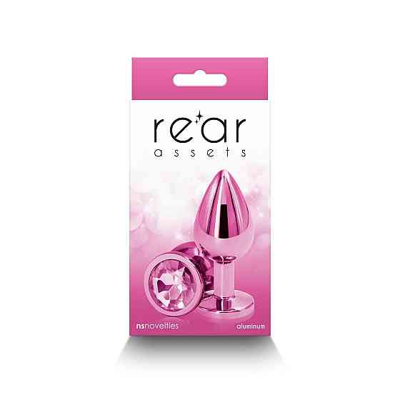 Анальная пробка NS Novelties Rear Assets - Medium - Pink Sex Aura Киев